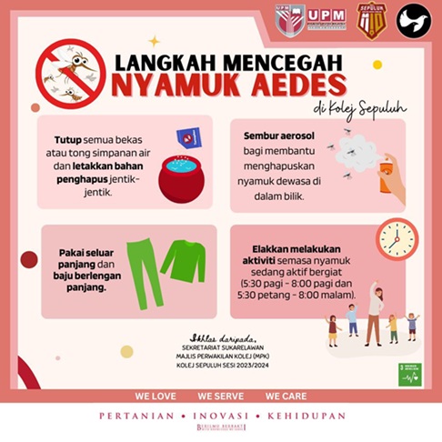 TIPS TO PREVENT AEDES MOSQUITOES