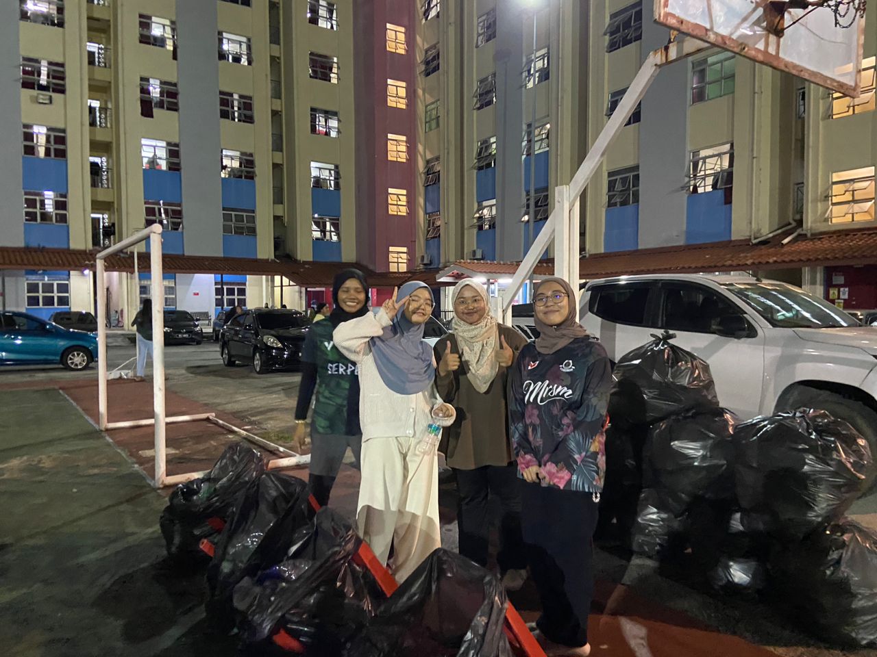 Gambar 5: Speacial Task Committee managing plastic bottles for recycling purpose